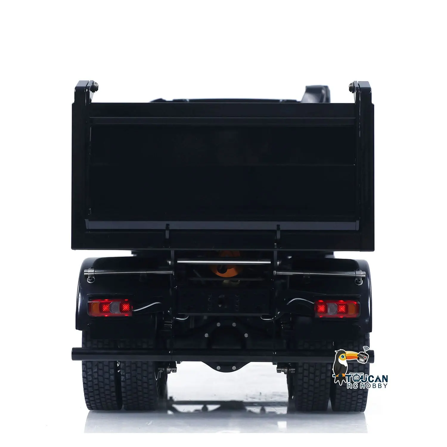 6X6 Metal Chassis 3348 RC Hydraulic Dumper 1/14 Radio Controlled Tipper NO Lock Light Sound Radio Battery Construction Truck RTR