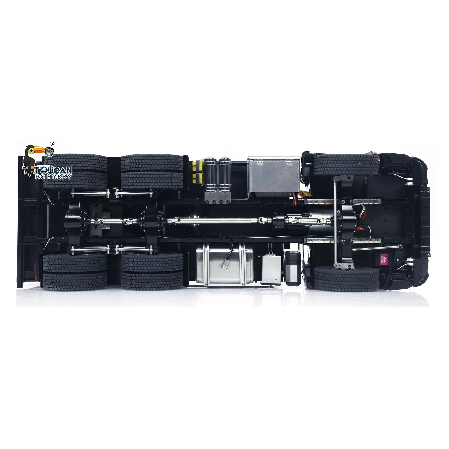 6X6 Metal Chassis 3348 RC Hydraulic Dumper 1/14 Radio Controlled Tipper NO Lock Light Sound Radio Battery Construction Truck RTR