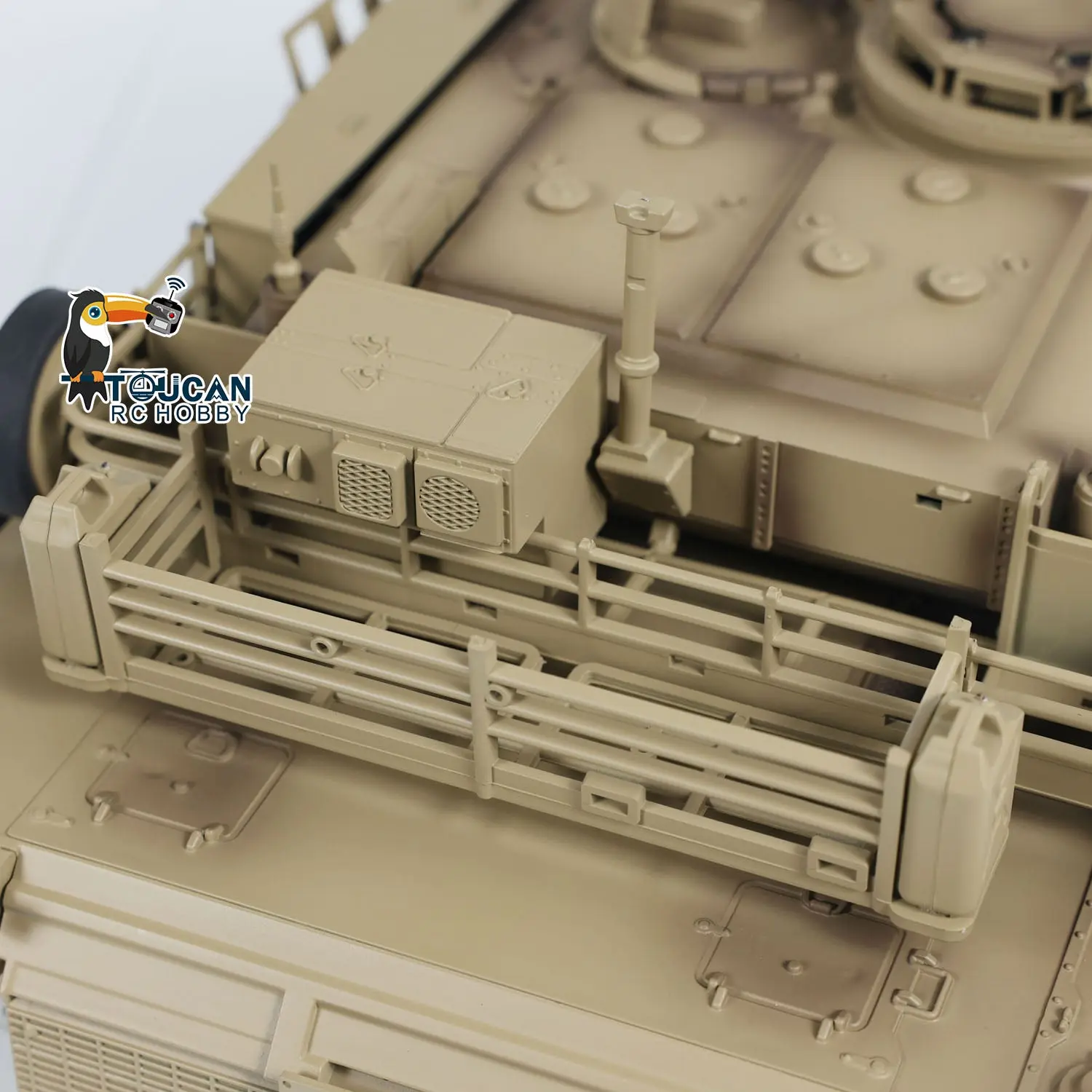 Tongde 1/16 Abrams M1A2 RC Infrared Battle Tank SEP TUSK II Remote Controlled Electric Panzer Model 320 BB Unit Barrel Recoil System