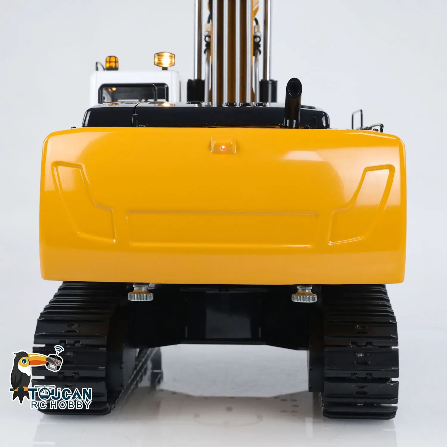 MTMODEL 1:14 946-3 3 Arms Metal RC Remote Control Hydraulic Excavator Heavy Machine Digger Model Tiltable Clamshell Bucket