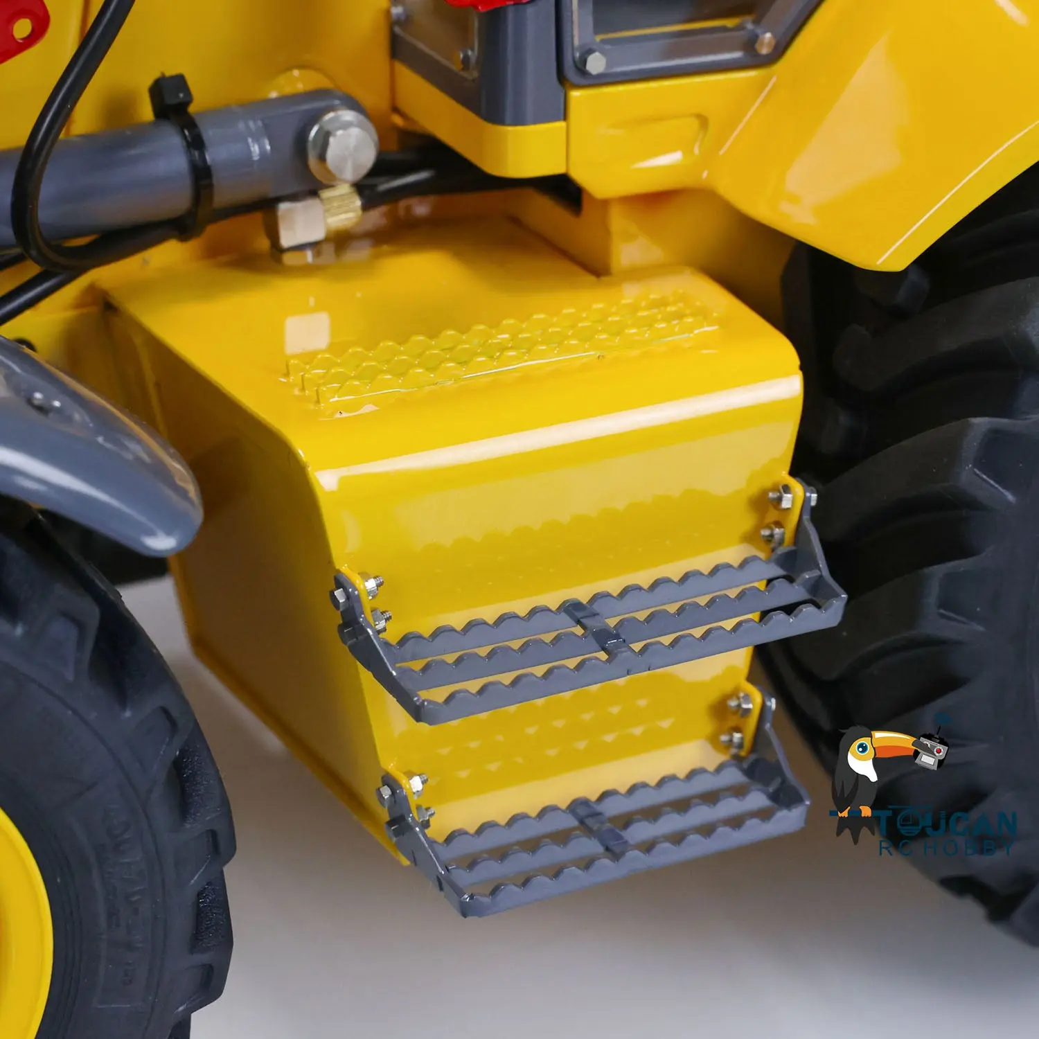 LESU BL71 Metal Hydraulic RC Backhoe Loader AOUE Excavator Light Sound 1/14 Scale Ready To Run Vehicle