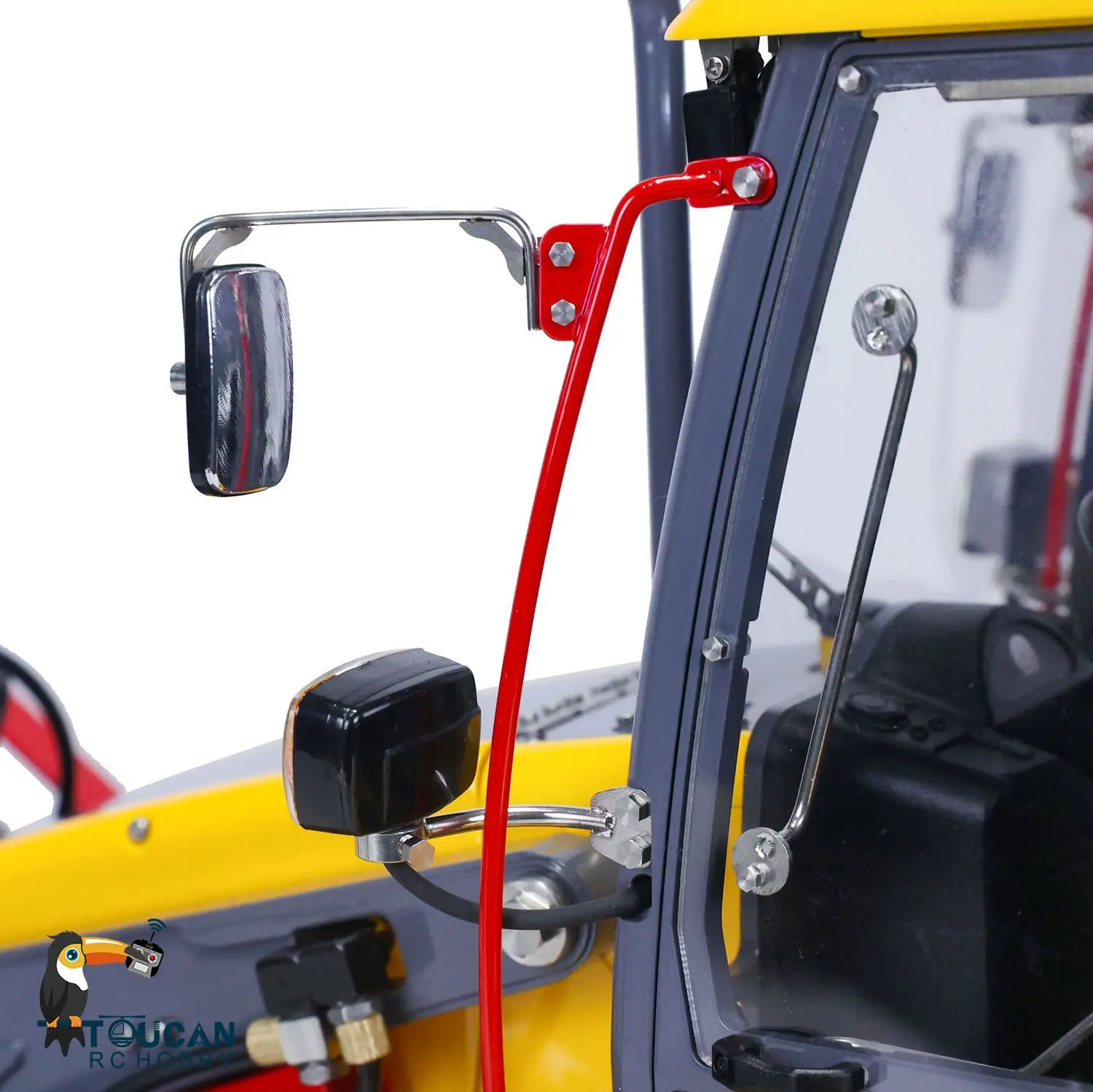 LESU BL71 Metal Hydraulic RC Backhoe Loader AOUE Excavator Light Sound 1/14 Scale Ready To Run Vehicle