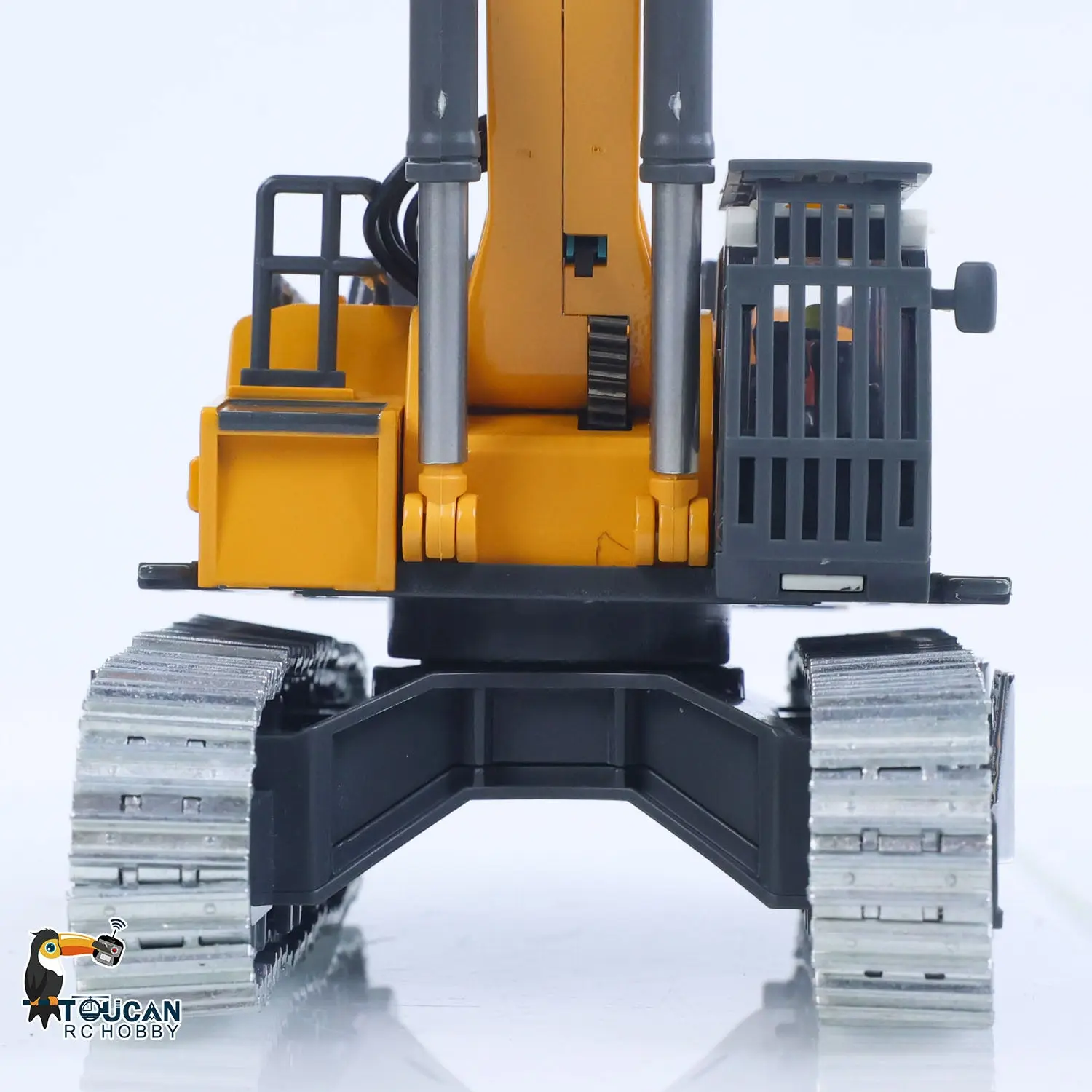 1/50 RC Excavator K970 Engineering Vehicle Remote Control Electric Lifting Digger Metal Bucket Tracks Light Sound RTR Battery