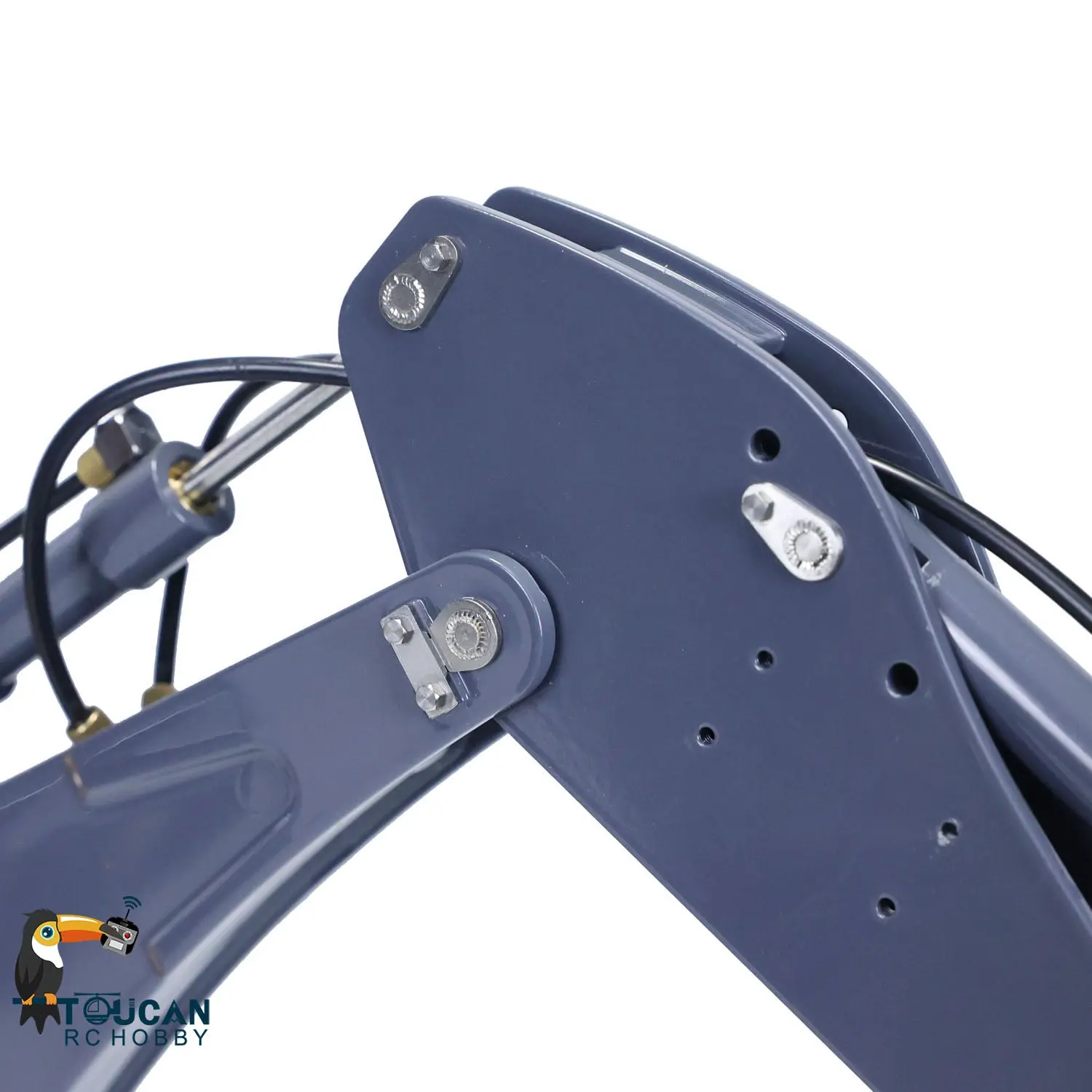 LESU BL71 Metal Hydraulic RC Backhoe Loader AOUE Excavator Light Sound 1/14 Scale Ready To Run Vehicle