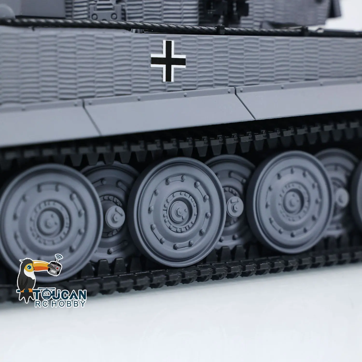 Taigen 1/24 217 007 RC Battle Tank Tiger I Remote Control Military Tanks Armored Panzer Infrared Combat USB Assembled Painted