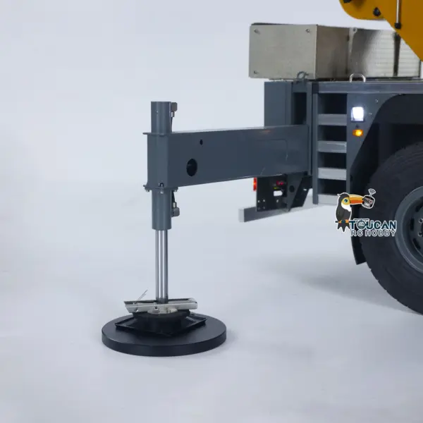 Eyewhale 1/14 Metal RC Mobile Crane Truck D1050 Hydraulic All Terrain Vehicle 3Axles Radio Control Hoist Model Sound Light Paladin PL18EV Motor Servo ESC