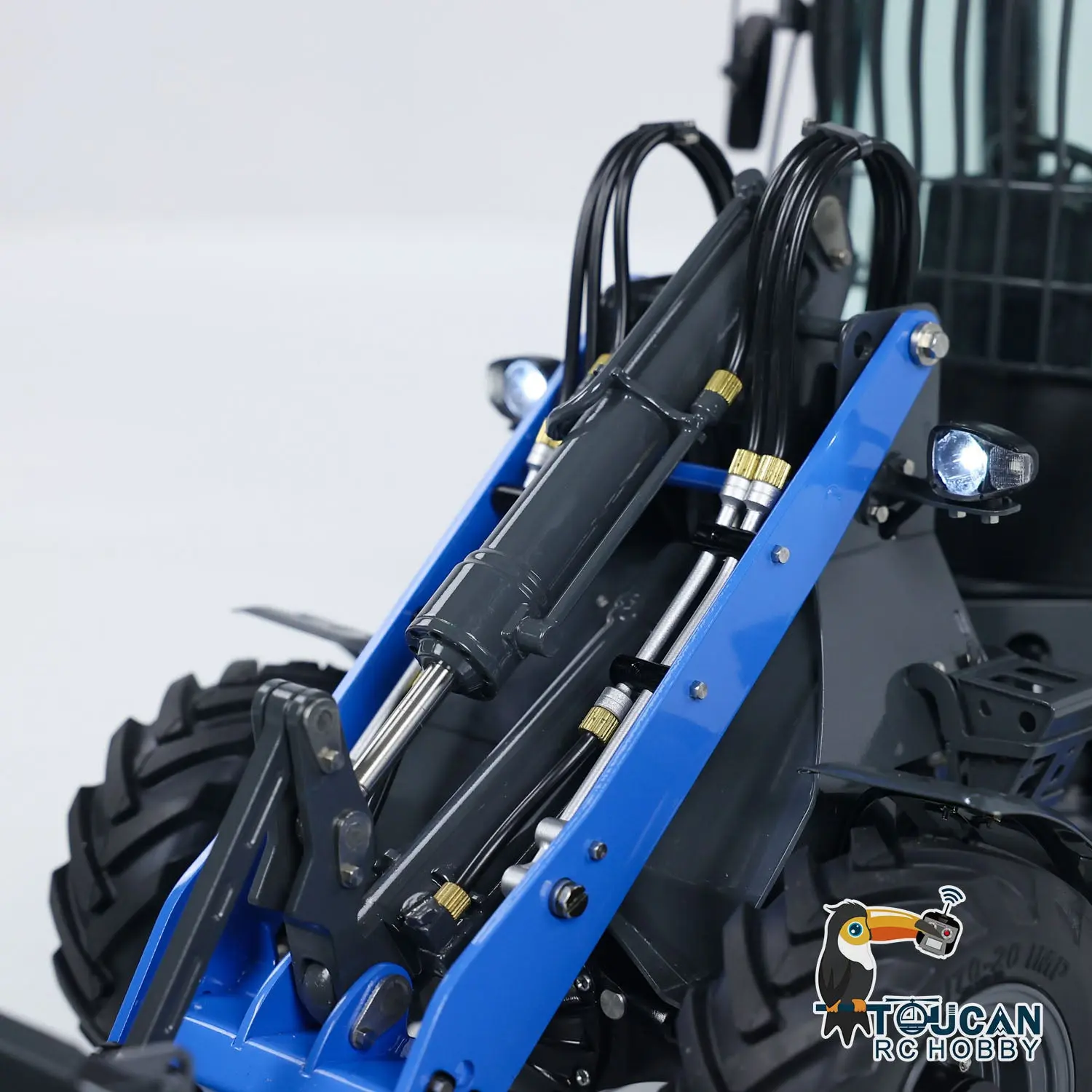 LESU Metal 1:14 RC Hydraulic Loader AOUE MCL8 Remote Control Engineer Vehicles RTR Versions Painted Assembled Hobby Models