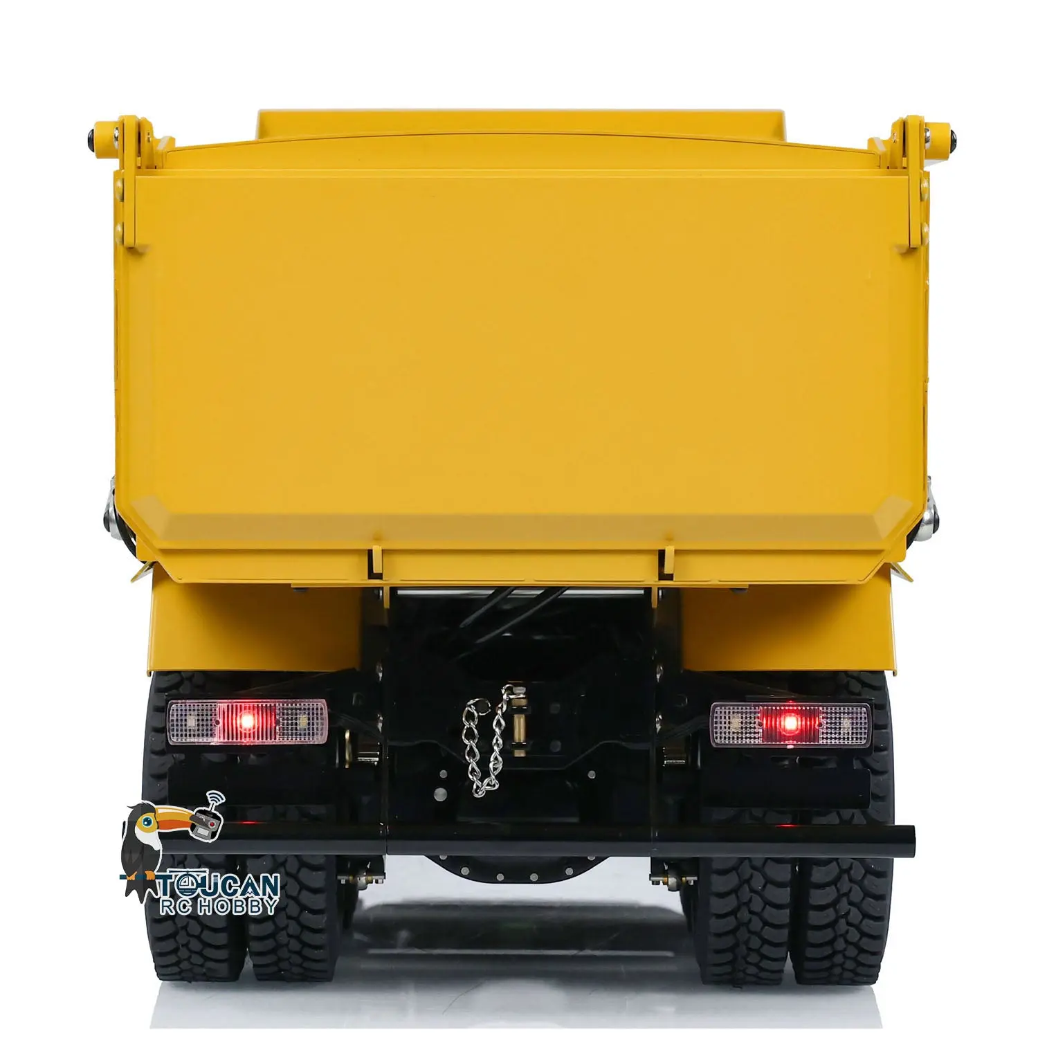 1/14 Metal 8x8 Hydraulic RC Tipper Truck Flip-over Cover Remote Control Dump Simulation Car PNP ESC Servo Motor