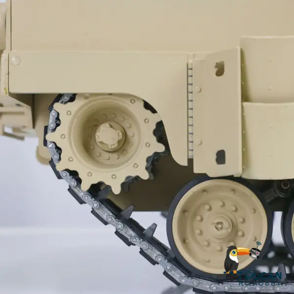 90% Metal Military RC Tank 1/16 Abrams M1A2 3918 TUSK II Armored Fighting Vehicle Dual Current Driving System Electric Car