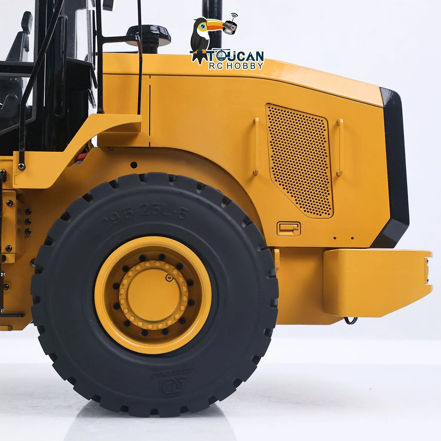 1/12 Metal Remote Control Hydraulic Loader DIM C950 2Speed Gearbox 5CH Valve RC Heavy Machine Model Hobbywing Brushed ESC