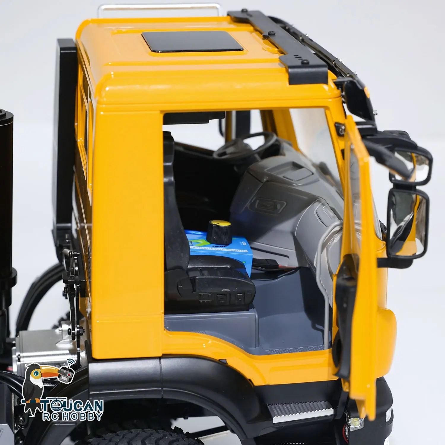 1/14 Metal 8x8 Hydraulic RC Tipper Truck Flip-over Cover Remote Control Dump Simulation Car PNP ESC Servo Motor