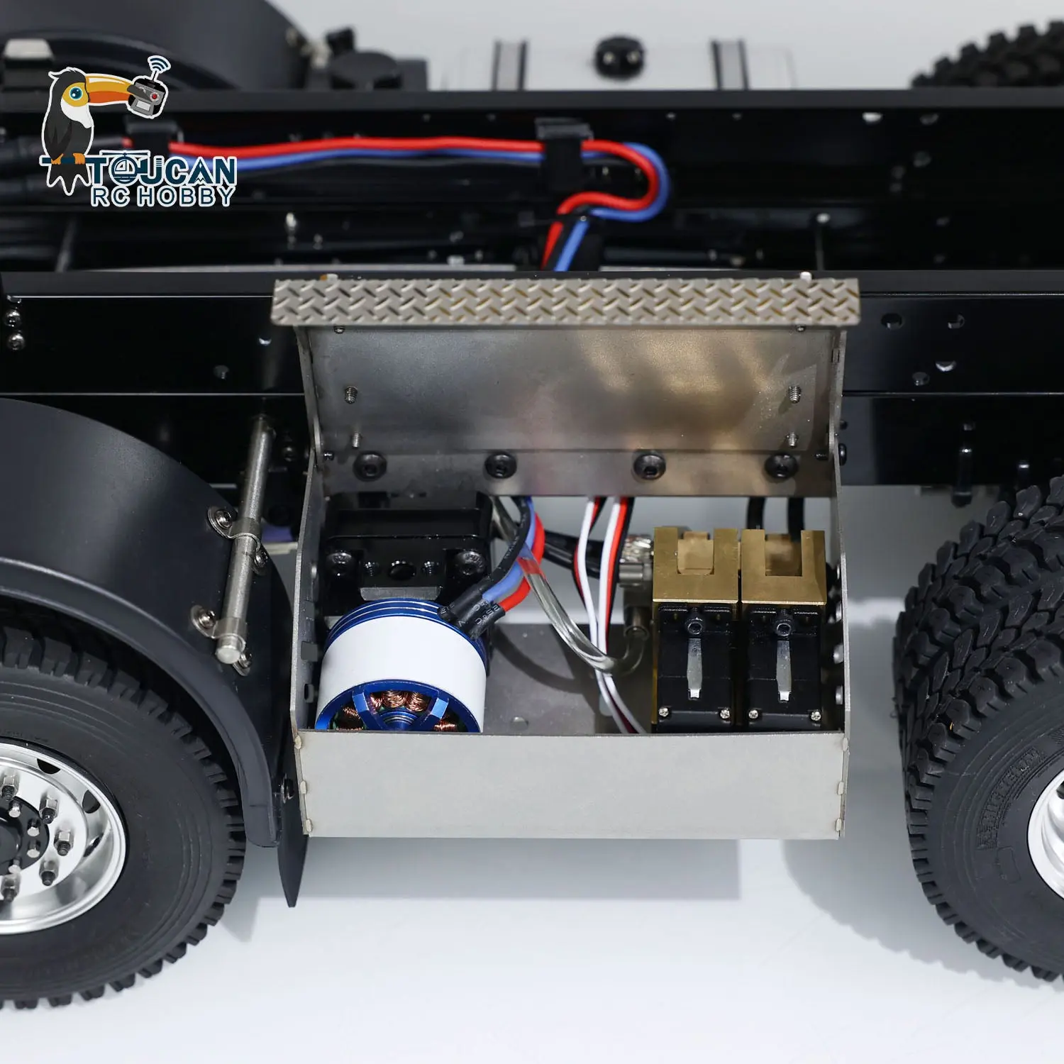 1/14 Metal 8x8 Hydraulic RC Tipper Truck Flip-over Cover Remote Control Dump Simulation Car PNP ESC Servo Motor