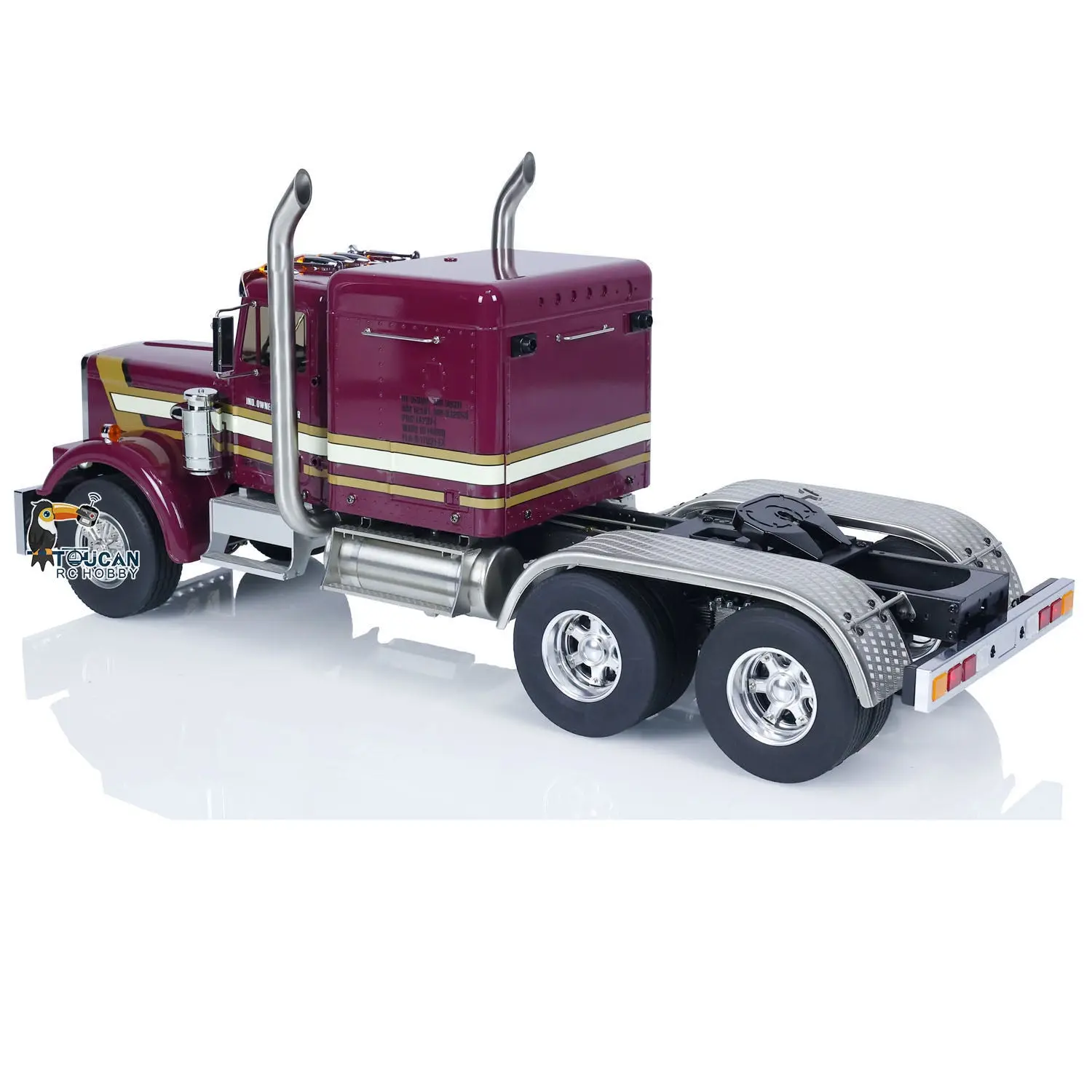 6x6 1/14 56301 RC Tractor Truck RTR Metal Chassis Remote Control Car Hobby Model Eletric Construction Vehicle Sound Light