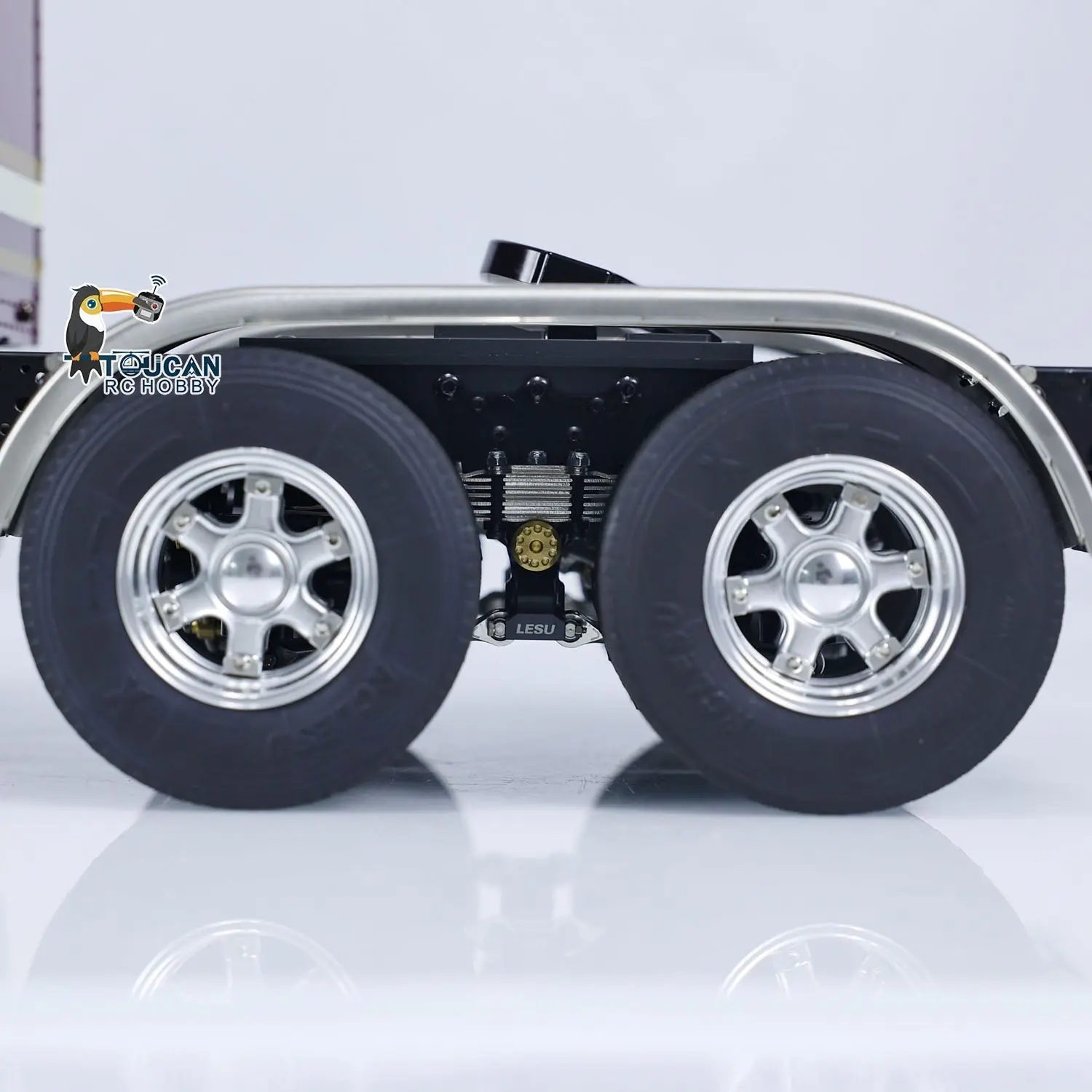 6x6 1/14 56301 RC Tractor Truck RTR Metal Chassis Remote Control Car Hobby Model Eletric Construction Vehicle Sound Light