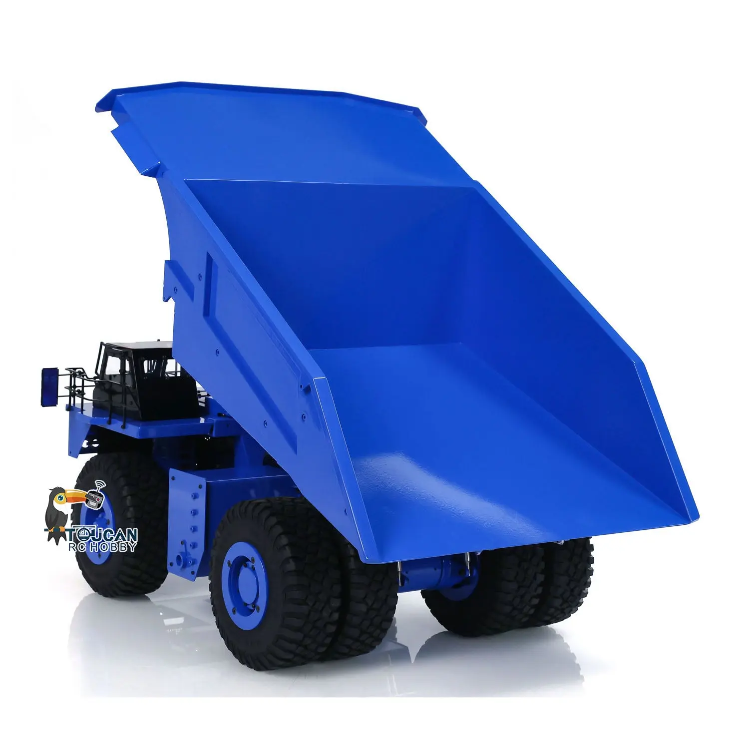 RTR 1/20 RC Hydraulic Mining Dumper Model 793D Flysky I6X Radio Remote Control Mine Truck Light System Alarm Sound Battery