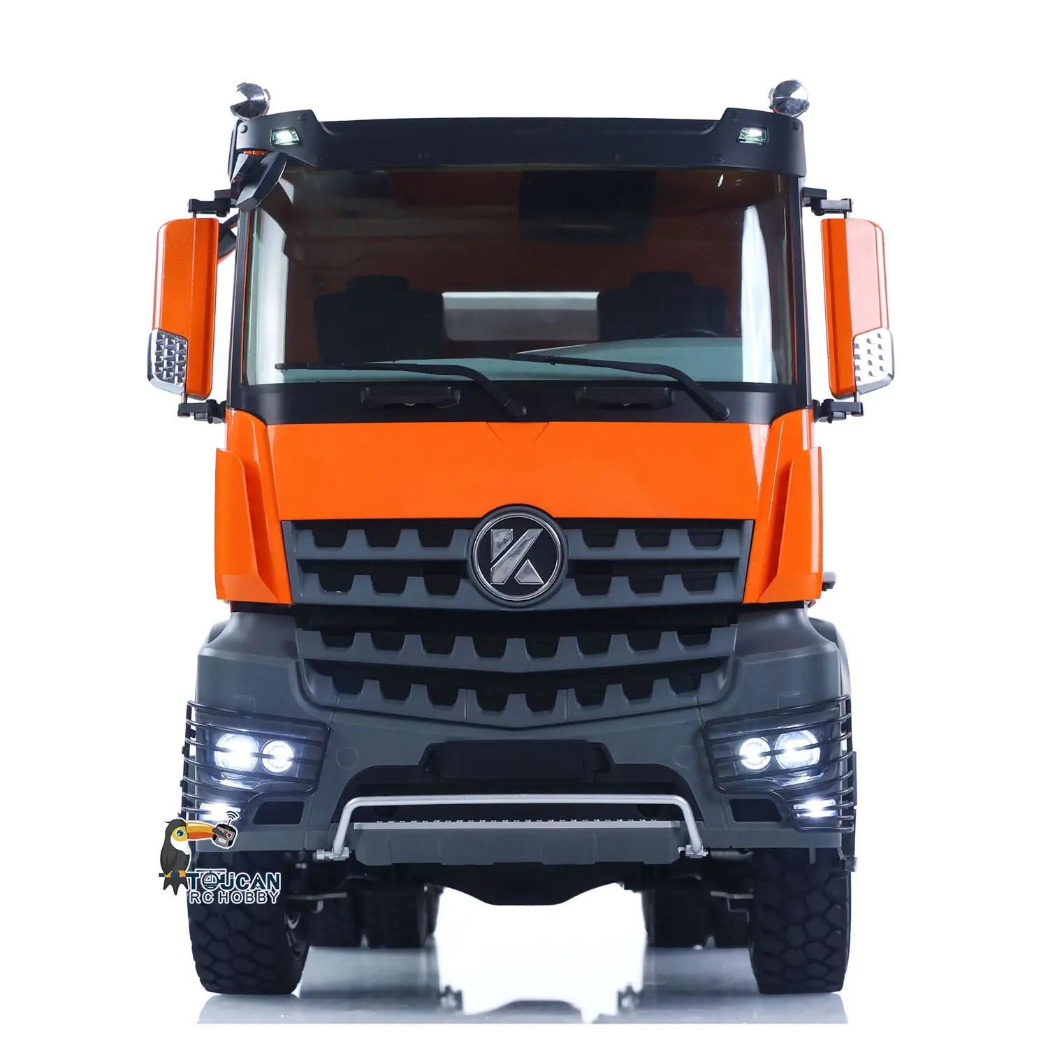 1/14 2.4G Remote Control Electric Lifting Dumper 5702 Model 6*6 Tipper Vehicle 2Speed Sound Light Motor RTR Car