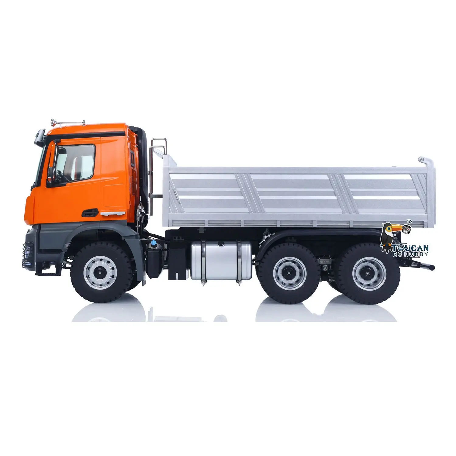 1/14 2.4G Remote Control Electric Lifting Dumper 5702 Model 6*6 Tipper Vehicle 2Speed Sound Light Motor RTR Car
