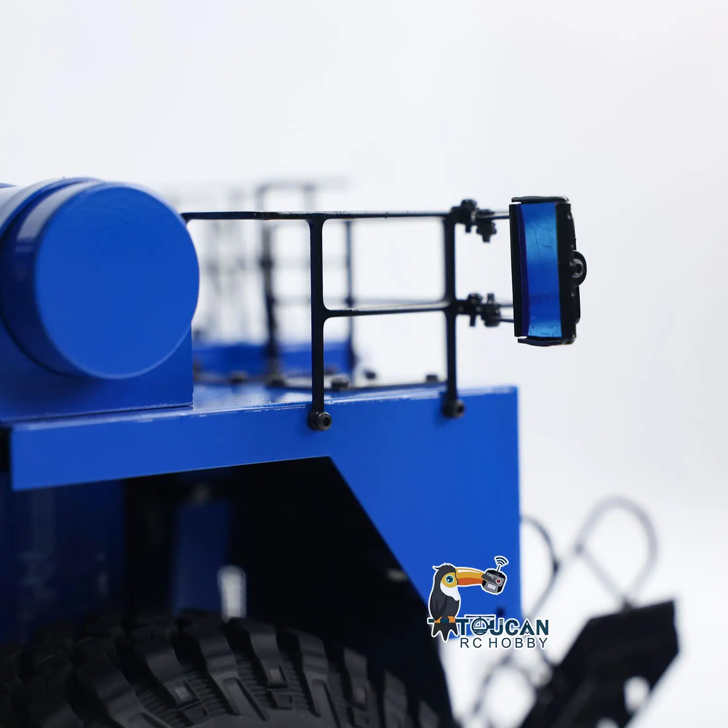 1/20 793D Radio Controlled Miner Truck Assembled Painted Metal Hydraulic System Dumper Car Model I6X Radio Warning Lights
