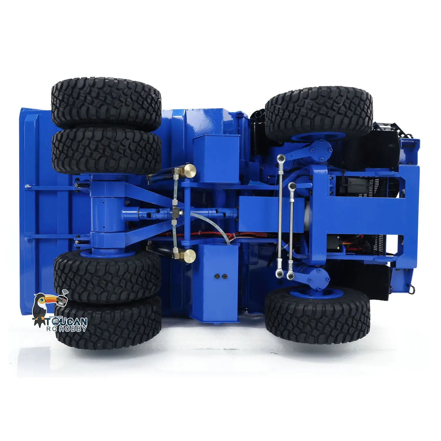 RTR 1/20 RC Hydraulic Mining Dumper Model 793D Flysky I6X Radio Remote Control Mine Truck Light System Alarm Sound Battery