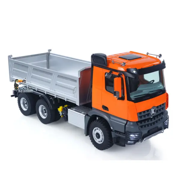 1/14 2.4G Remote Control Electric Lifting Dumper 5702 Model 6*6 Tipper Vehicle 2Speed Sound Light Motor RTR Car