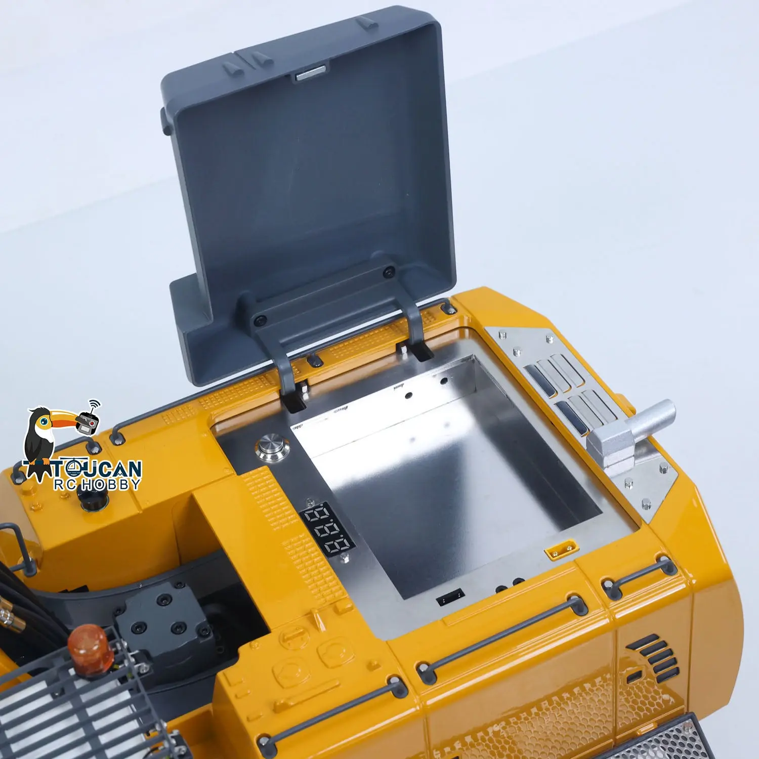 KABOLITE 1/18 K962 100S Remote Control Hydraulic Excavator RC Digger Electric Claw Ripper Hammer Construction Car Machine Toys