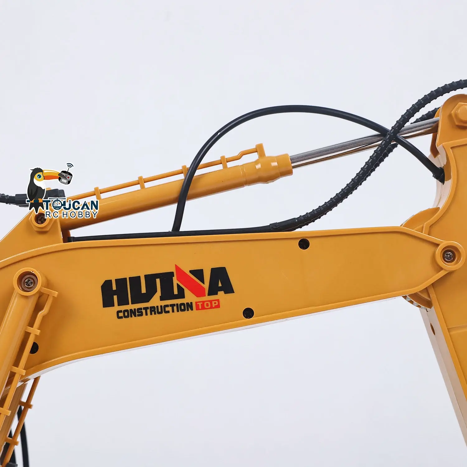 HUINA 1/14 RC Electric Excavator 1535 Remote Control Digger 15CH 2.4G Radio Finished Toy Model Battery Sound Light Effects