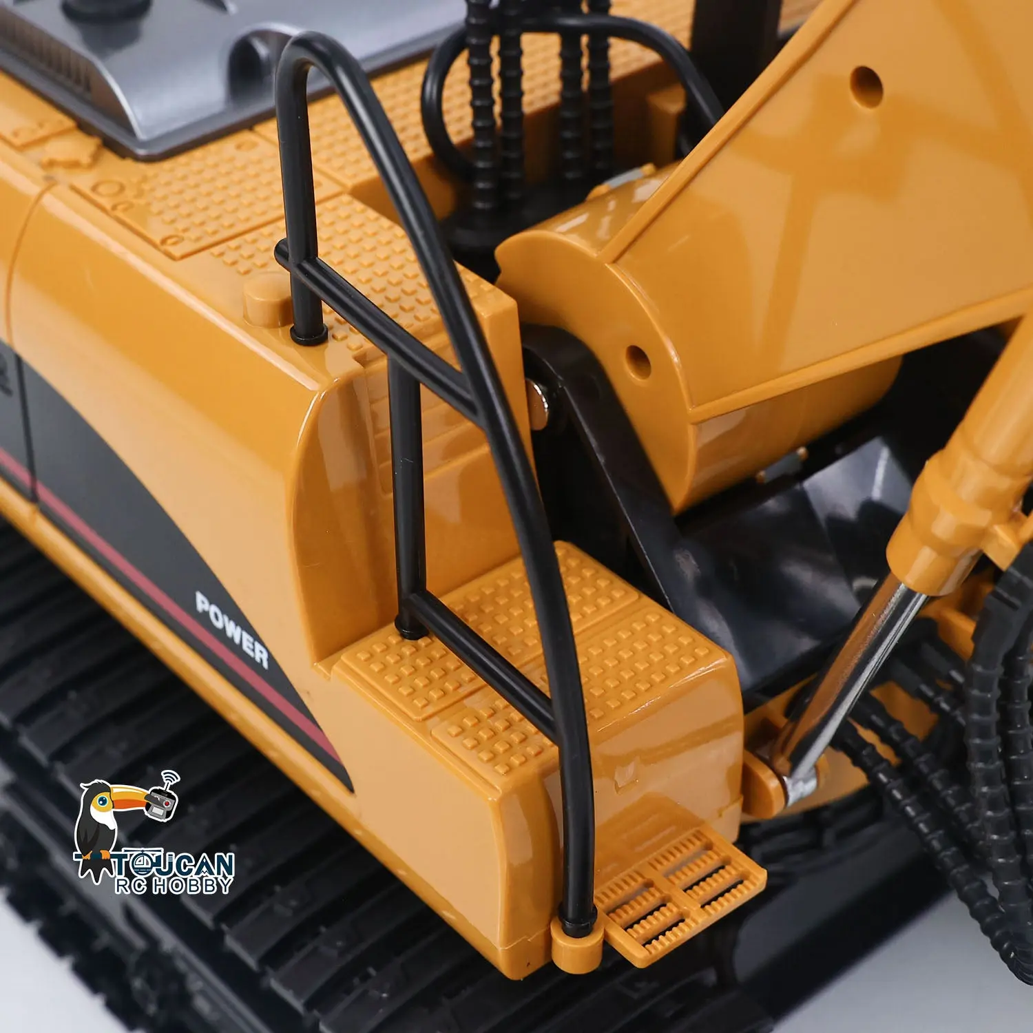 HUINA 1/14 RC Electric Excavator 1535 Remote Control Digger 15CH 2.4G Radio Finished Toy Model Battery Sound Light Effects