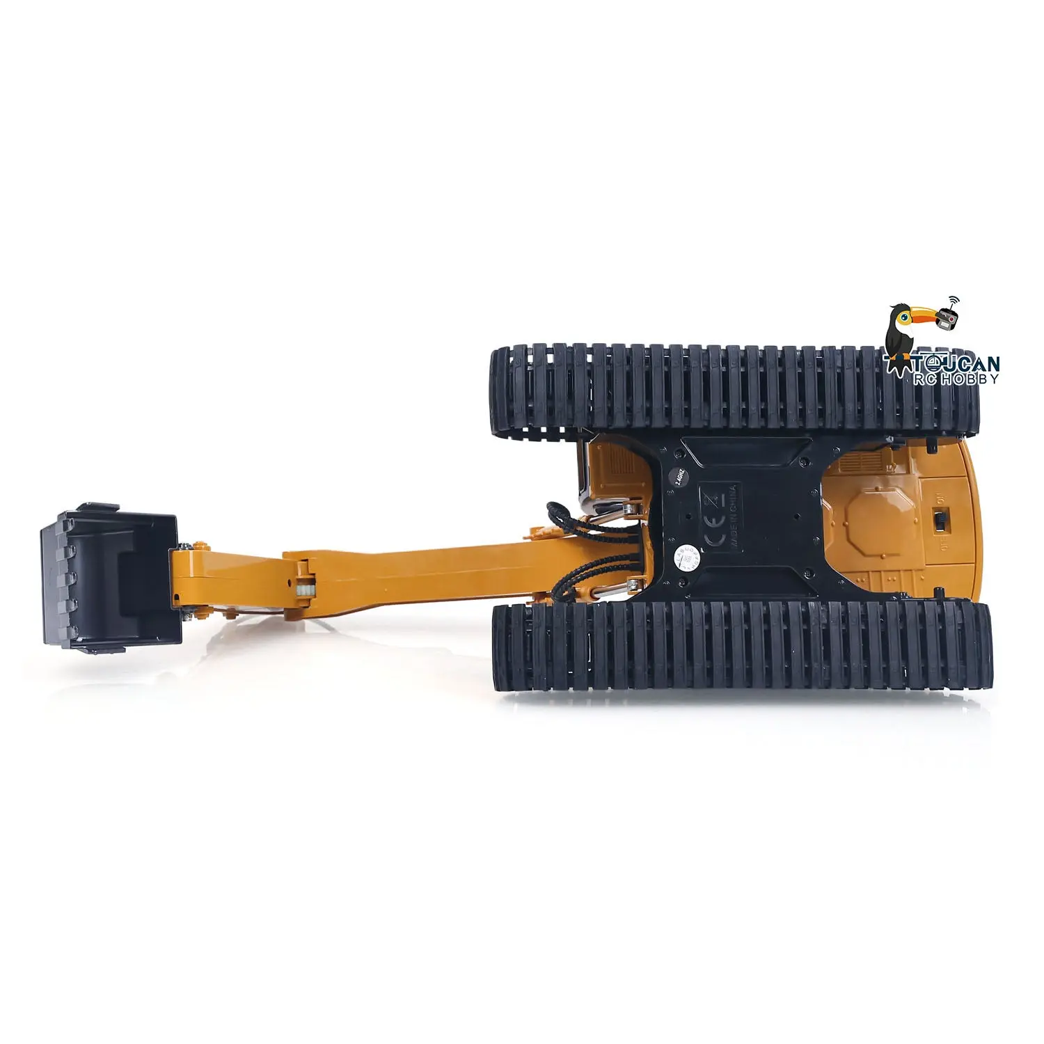 HUINA 1/14 RC Electric Excavator 1535 Remote Control Digger 15CH 2.4G Radio Finished Toy Model Battery Sound Light Effects