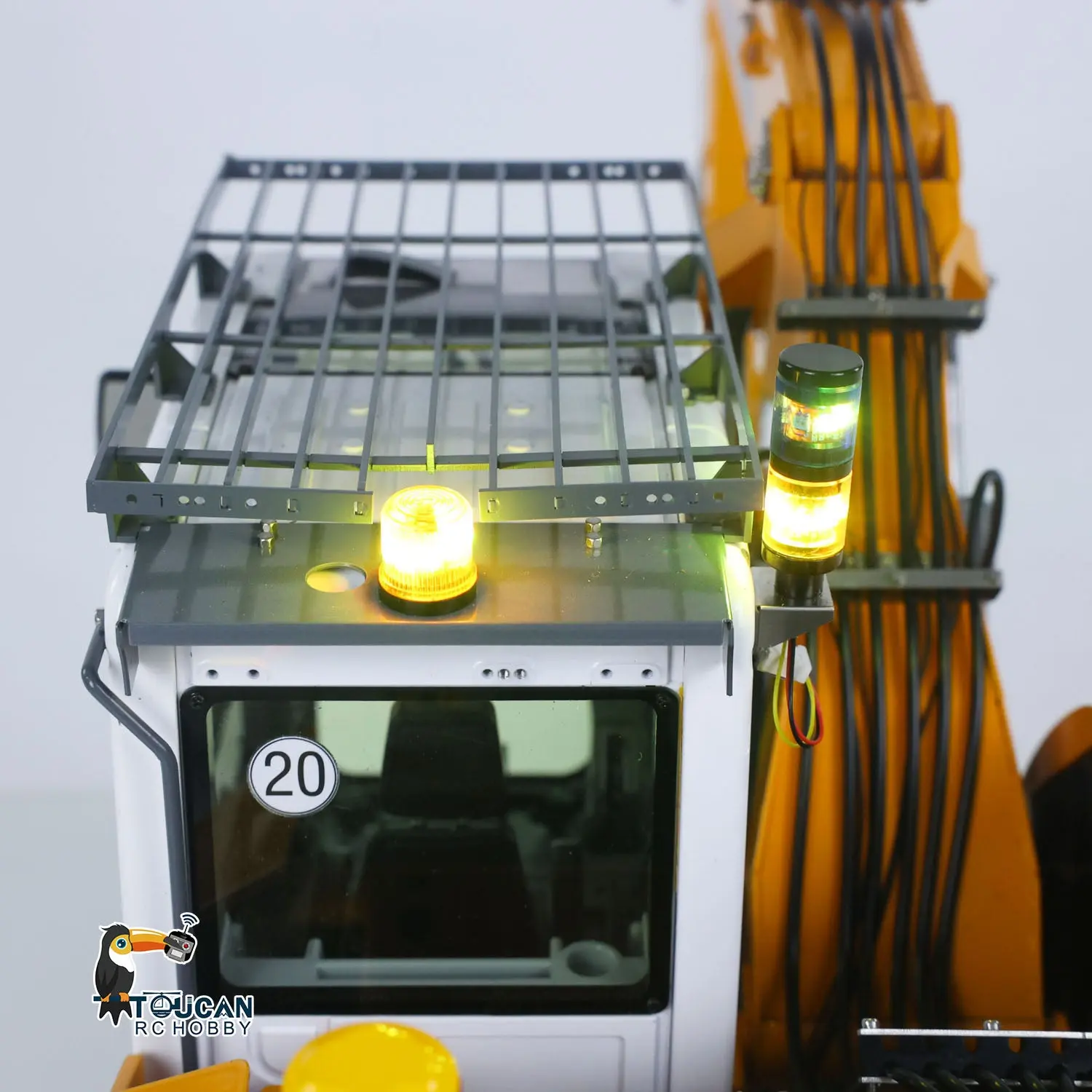 1/14 RC Hydraulic Wheeled Excavator LR914 8-ways Valve RTR Metal Remote Control 4*4 Digger Model Axle Lock Flysky PL18EV Lite