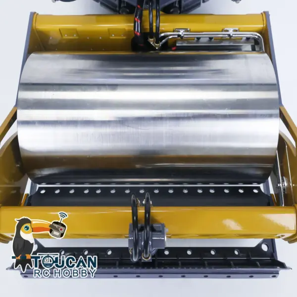 LESU 1/14 Aoue-H13ixc RC PNP Original Painted and Assembled Hydraulic Road Roller Metal Engineering Vehicle Model Motor