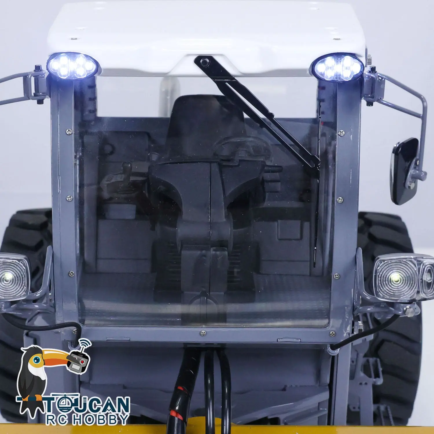 LESU 1/14 RC PNP Painted and Assembled Hydraulic Road Roller Metal Aoue-H13ixc Motor ESC Light Sound PL18EVLite Controller