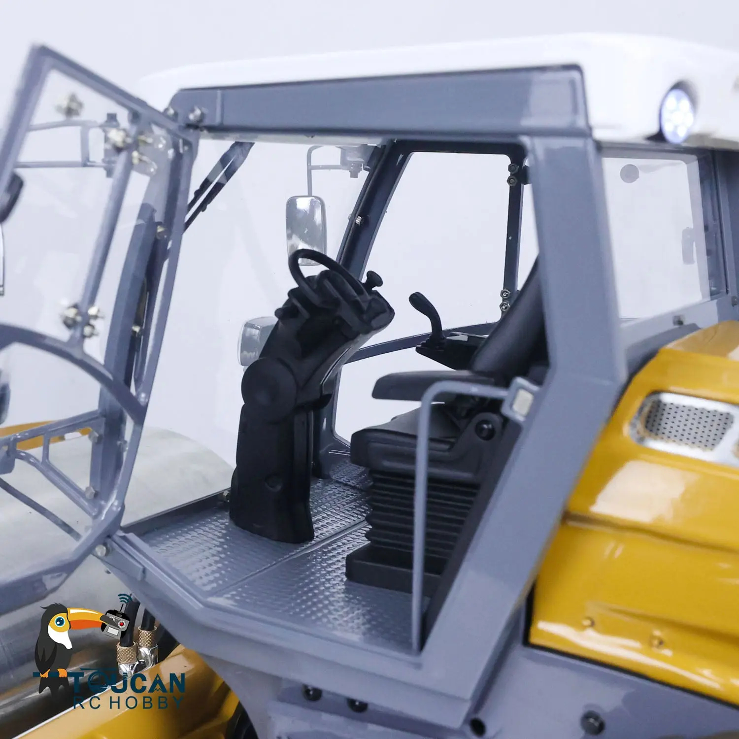 LESU 1/14 RC PNP Painted and Assembled Hydraulic Road Roller Model Motor Aoue-H13ixc Motor ESC Light Sound I6S Controller
