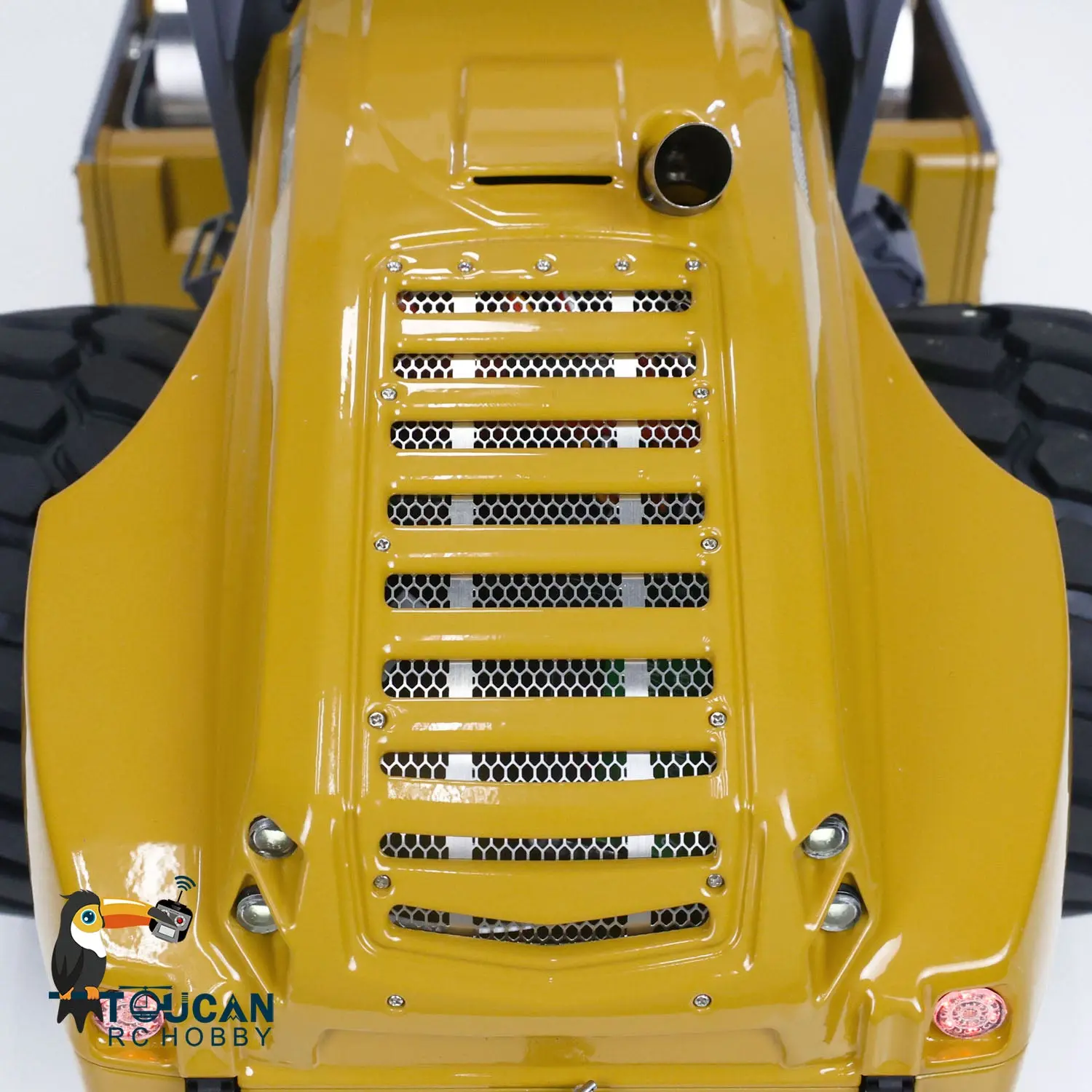 LESU 1/14 RC PNP Painted and Assembled Hydraulic Road Roller Model Motor Aoue-H13ixc Motor ESC Light Sound I6S Controller