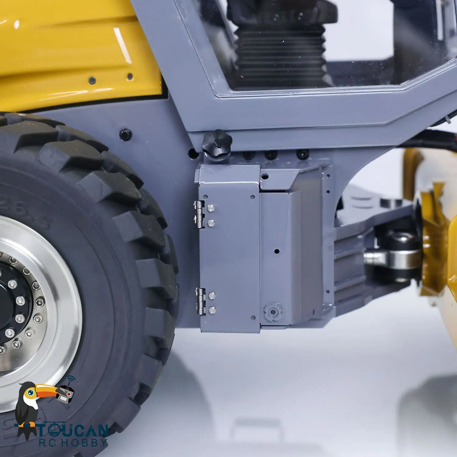 LESU 1/14 RC PNP Painted and Assembled Hydraulic Road Roller Model Motor Aoue-H13ixc Motor ESC Light Sound I6S Controller