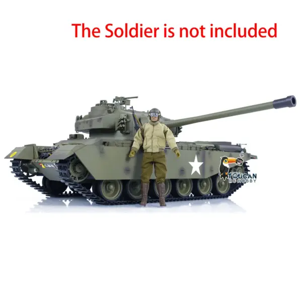Tongde 1/16 RC Infrared Battle Tank Remote Controlled Panzer Centurion MK5 Electric Tanks BB Shooting Barrel Recoil Model