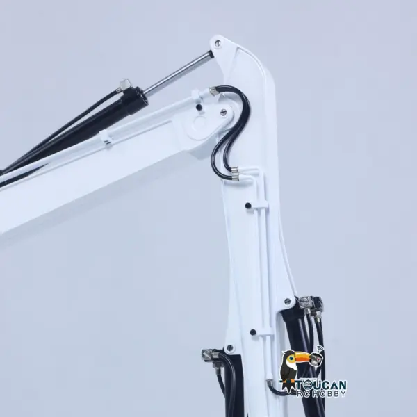 1/14 C308 RC Hydraulic Excavator 4 Valve Remote Control Construction Vehicle Extended Arm Brushless Motor No Sounds Charger
