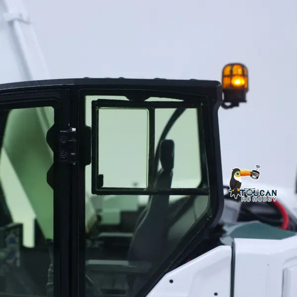 1/14 C308 RC Hydraulic Excavator 4 Valve Remote Control Construction Vehicle Extended Arm Brushless Motor No Sounds Charger