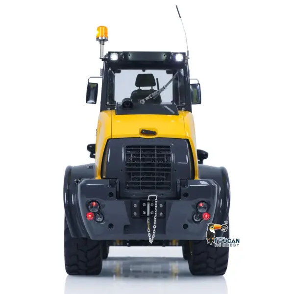 Metal LESU 1/14 RC Loader Aoue WA100M-8 4X4 RTR Hydraulic Remote Control Construction Vehicle Axle Lock Sound Light ST8 Radio
