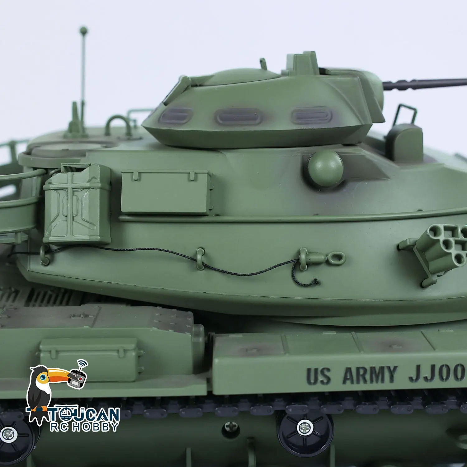 TD Model 1/16 RC Tank M60A3 USA Remote Control Battle Panzer Hobby Model Simulation Military Vehicle Barrel Recoil BB Unit Sound Smoke