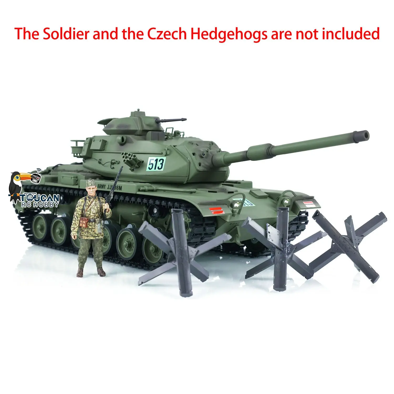 TD Model 1/16 RC Tank M60A3 USA Remote Control Battle Panzer Hobby Model Simulation Military Vehicle Barrel Recoil BB Unit Sound Smoke