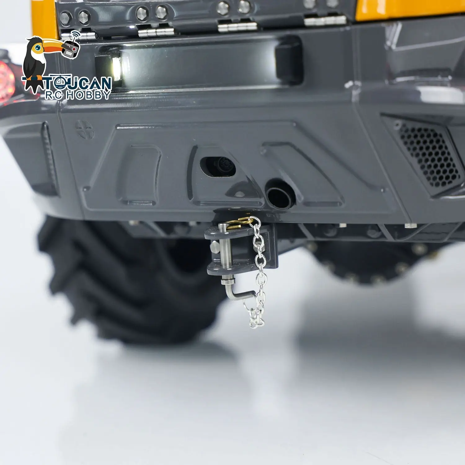LESU 1/14 AT1050 RC Hydraulic Equipment Fork Loader Radio Control Telescopic Arm Car Kits DIY Model Light Sound System