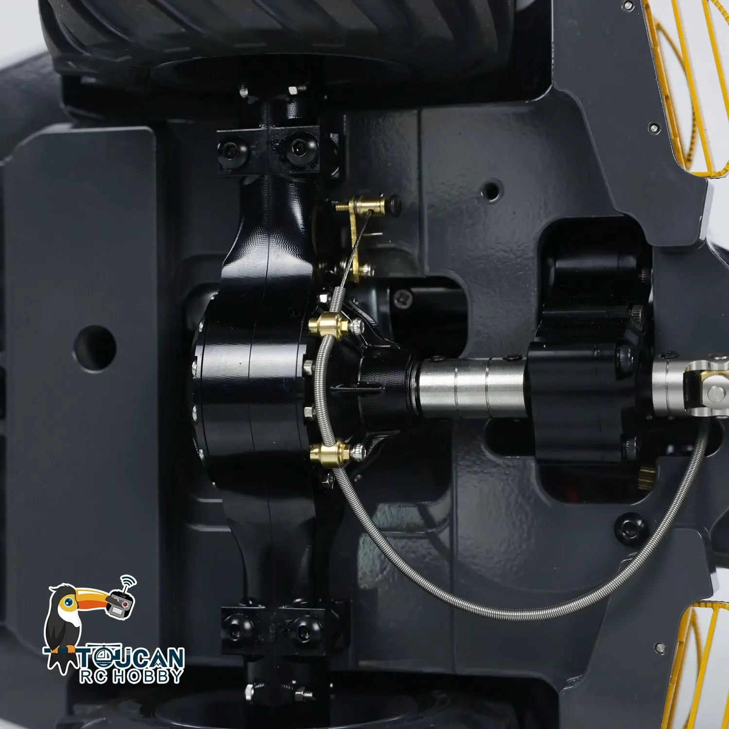 LESU 1/14 AT1050 RC Hydraulic Equipment Fork Loader Radio Control Telescopic Arm Car Kits DIY Model Light Sound System