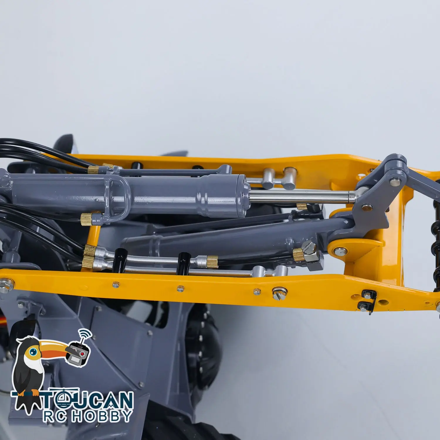 LESU MCL8 1/14 4*4 Wheeled RC Loader Remote Controlled Hydraulic Equipment Painted Assembled Car ST8 ESC Servo Motor
