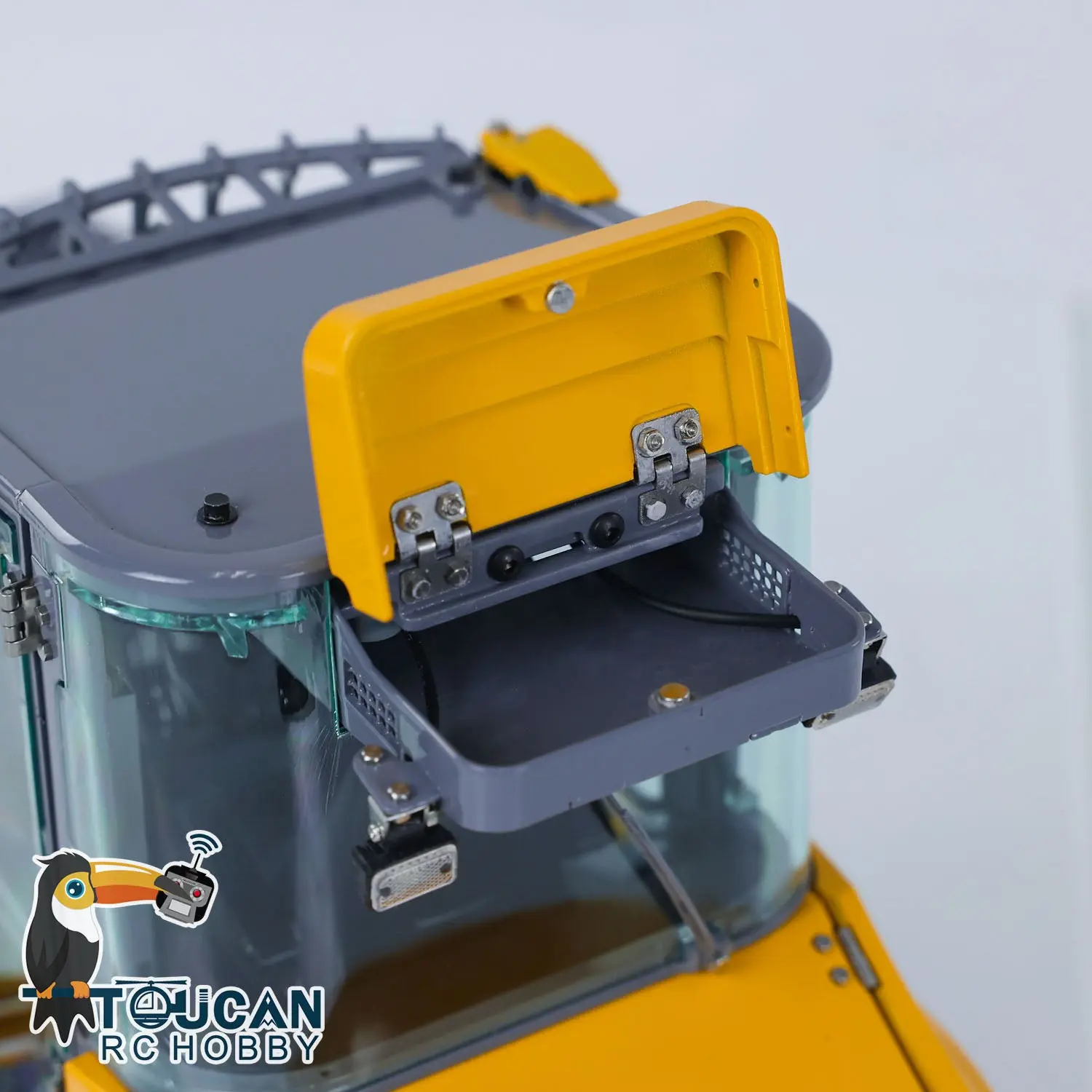 LESU 1/14 RC Loader AOUE MCL8 ST8 Remote Control Car Hydraulic Dozer Shovel Metal Sieve Shovel Rake Bucket Gripper RTR Sound Light