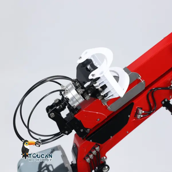 LESU Metal Hydraulic Timber Crane for 1/14 RC Log Trailer Radio Controlled Wood Tractor Truck Car Optional RTR/KIT Ver