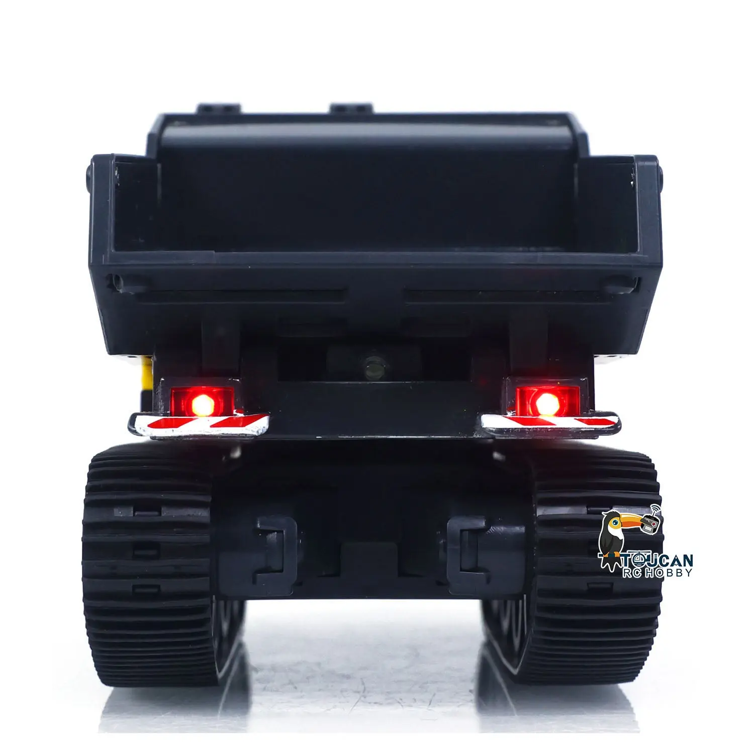 1/50 T14R Panther RTR Electric RC Crawler Dump Truck Construction Vehicle Tracked Tipper Finished Model Toys Lights Sounds Unit
