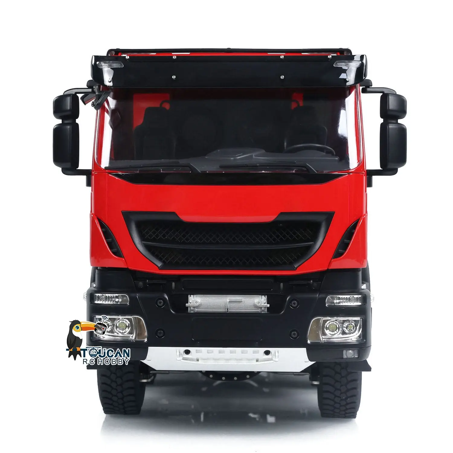 1/14 8x8 Metal Hydraulic RC Dump Truck Remote Control Tipper Car Sound Lights Assembled Painted Model ESC Motor Servo