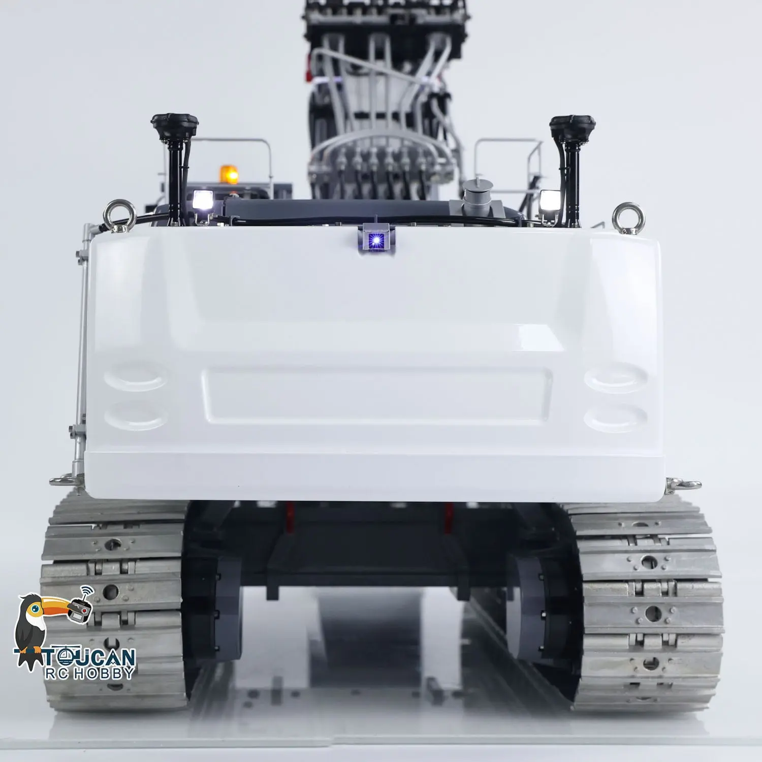 LESU 1/14 RC Full Hydraulic Excavator LR960 RTR Digger Frsky XE Radio Battery Without Sound System