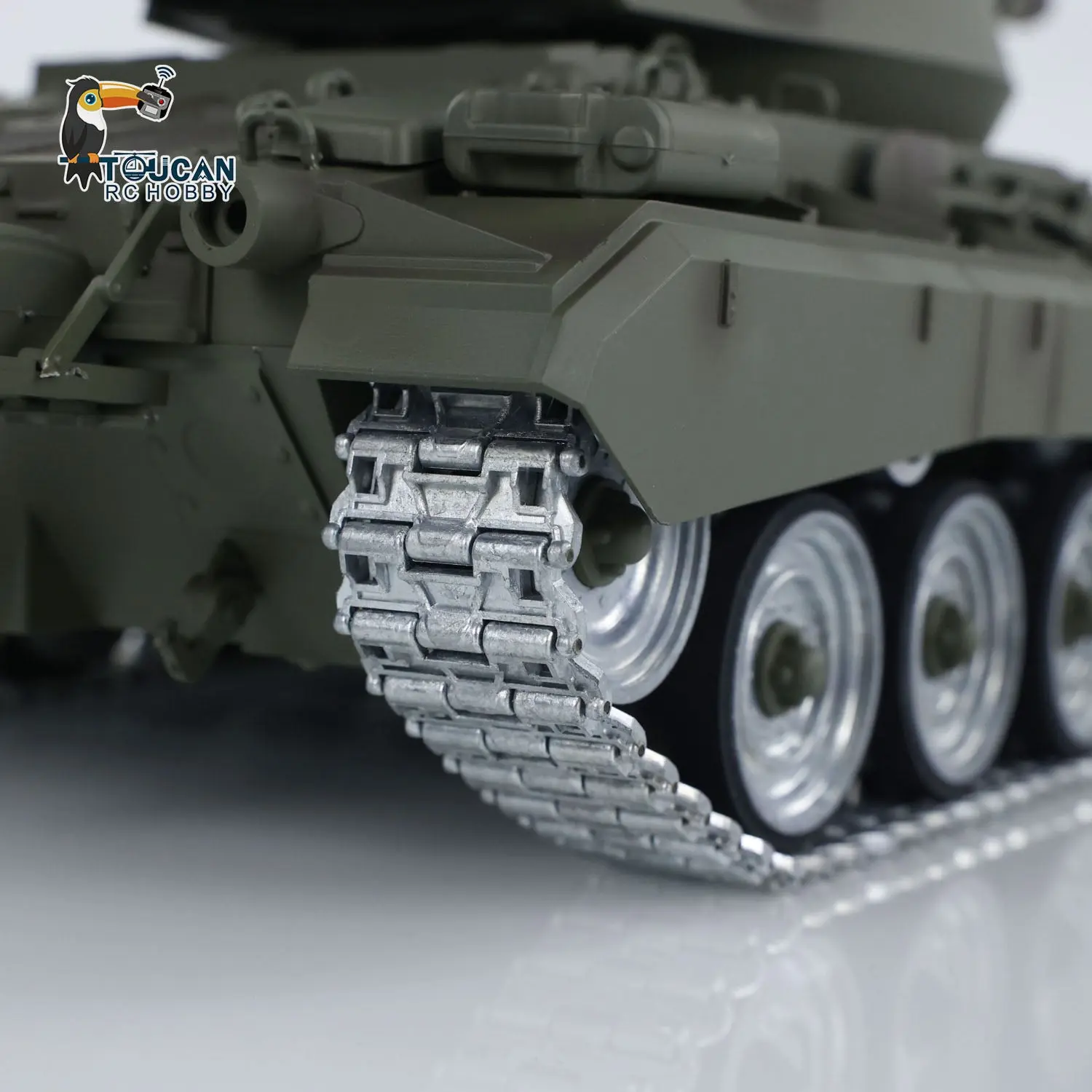 Tongde M24 Chaffee 1/16 RC Light Tank Infrared Combating System Military Model Barrel Recoil Metal Upgraded Wheels Gearbox 320