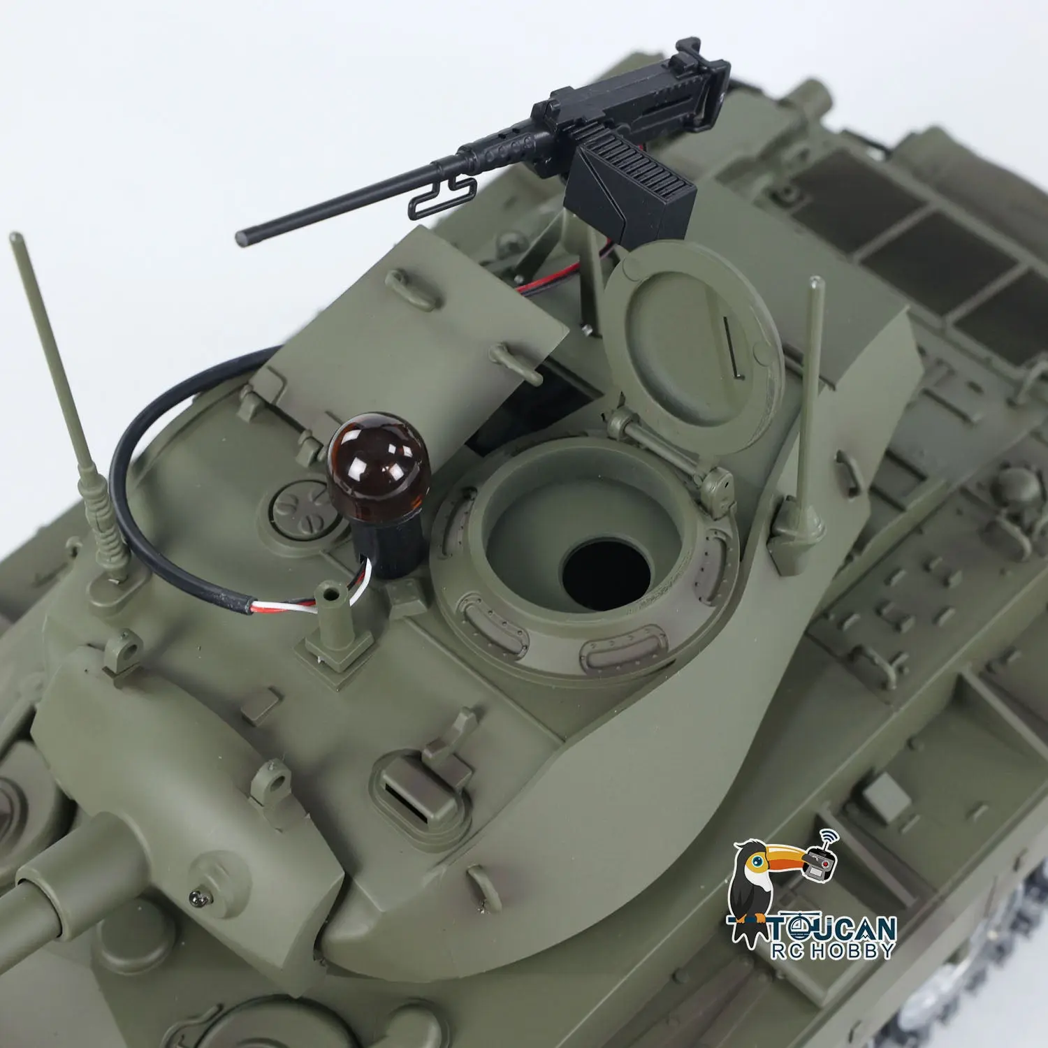 Tongde M24 Chaffee 1/16 RC Light Tank Infrared Combating System Military Model Barrel Recoil Metal Upgraded Wheels Gearbox 320
